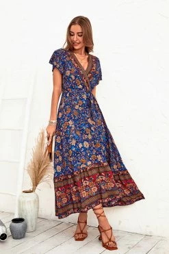 Discount ๐ฅ CUPSHE ๐ Dresses Best Sellers Doreen V-neck Frill Lace Up Maxi ๐ Dress ๐ 11 CUPSHE Dresses Best Sellers Doreen V-neck Frill Lace Up Maxi Dress