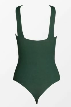 CUPSHE Clothing Maura Criss Cross Middle Cut Bodysuit