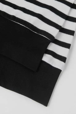 CUPSHE Katharine Stripe Round-neck Tunic Dress