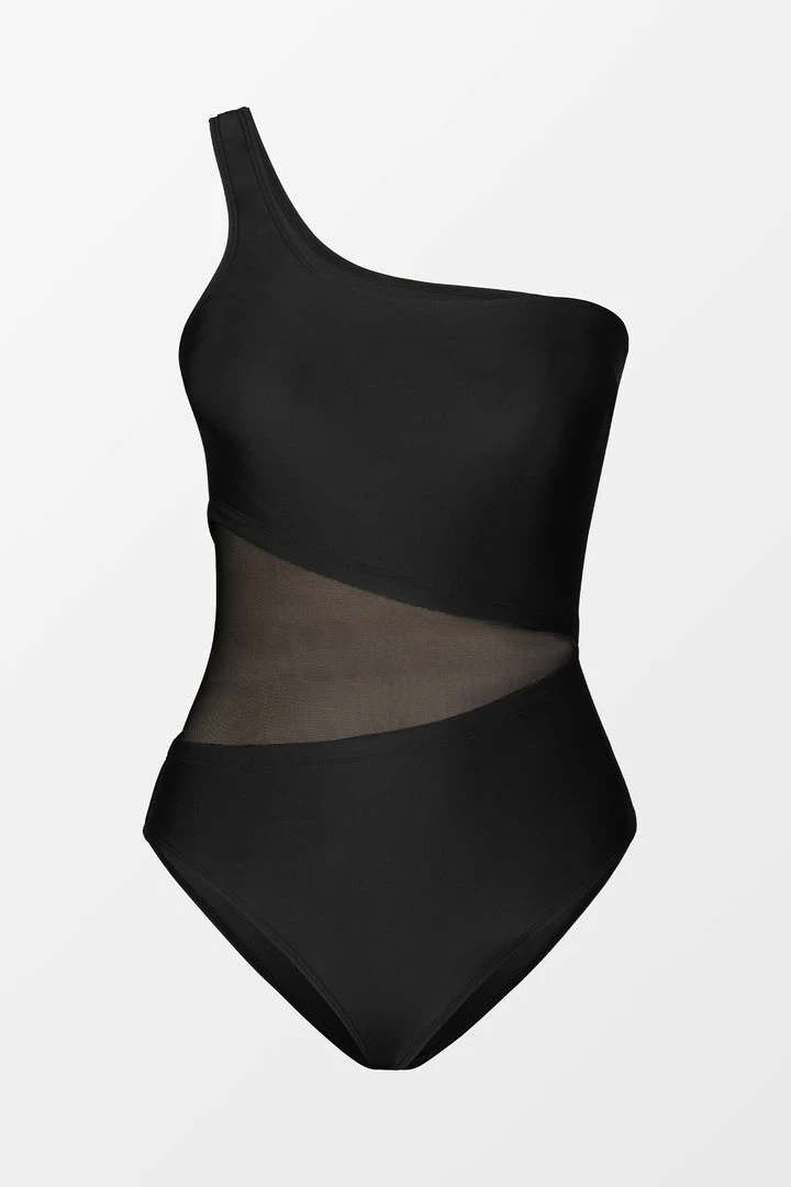 Best reviews of โ CUPSHE Forest Adventure Solid Mesh One Shoulder Black One Piece ๐ฉฑ Swimsuit One Pieces ๐คฉ 7 CUPSHE Forest Adventure Solid Mesh One Shoulder Black One Piece Swimsuit One Pieces