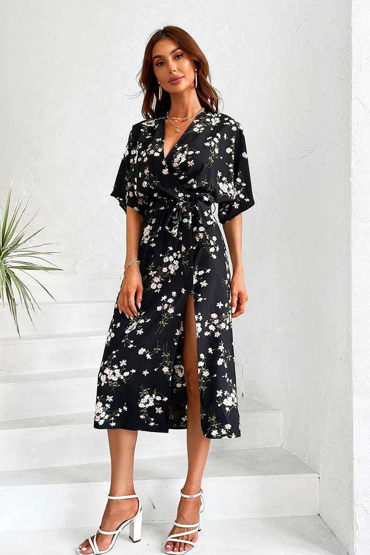 Best reviews of ๐ CUPSHE Hayden Flared Sleeve Belted Floral ๐ Dress โค๏ธ 7 CUPSHE Hayden Flared Sleeve Belted Floral Dress