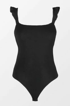 Budget ✔️ CUPSHE Clothing Jaylin Square Neck Middle-cut Ruffled Bodysuit ⭐ 7 CUPSHE Clothing Jaylin Square Neck Middle-cut Ruffled Bodysuit