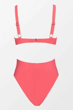 CUPSHE Paluma Twist Front Cutout One Piece Swimsuit One Pieces