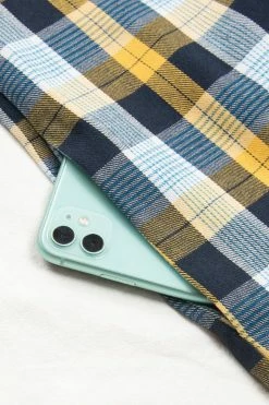 CUPSHE Yasmine Plaid Shirt Dress Clothing