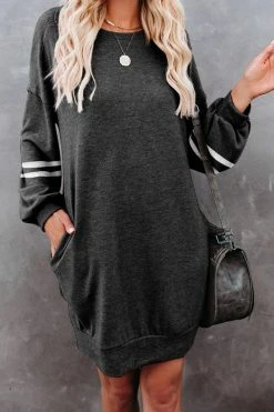 Best deal ๐ CUPSHE Jam Varsity-Striped Mini ๐ Dress ๐ฏ 11 CUPSHE Jam Varsity-Striped Mini Dress