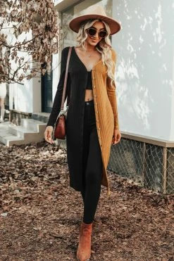 CUPSHE Camryn Ribbed Two-Tone Dress