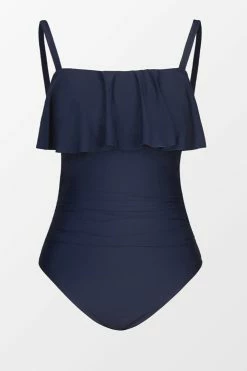 CUPSHE One Pieces Ruffles Classic Leg Plus Size One Piece Swimsuit