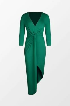 CUPSHE Holidaze Twist-Front Maxi Dress Clothing