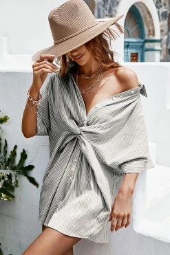 Best reviews of ๐ CUPSHE ๐ Dresses Best Sellers Gertrude ๐ Shirt Collar Stripe Loose ๐ Dress ๐ 13 CUPSHE Dresses Best Sellers Gertrude Shirt Collar Stripe Loose Dress