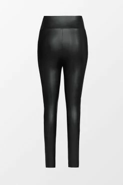 CUPSHE Clothing Holidaze Faux Leather High Waist Leggings