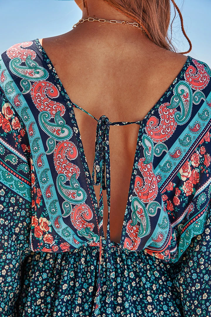 Best Pirce ๐ CUPSHE Clothing Jaycee V-neck Mid Length Boho ๐ Dress ๐ 9 CUPSHE Clothing Jaycee V-neck Mid Length Boho Dress