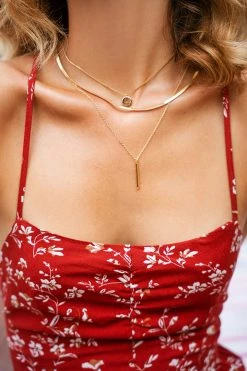 CUPSHE Sandbar Copper Necklace Beach Accessories