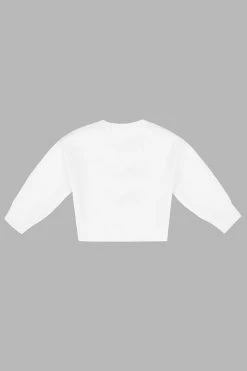 CUPSHE Clothing Starlight Toddler Girls Heart Graphic Sweater