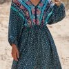 Best Pirce ๐ CUPSHE Clothing Jaycee V-neck Mid Length Boho ๐ Dress ๐ 2 CUPSHE Clothing Jaycee V-neck Mid Length Boho Dress