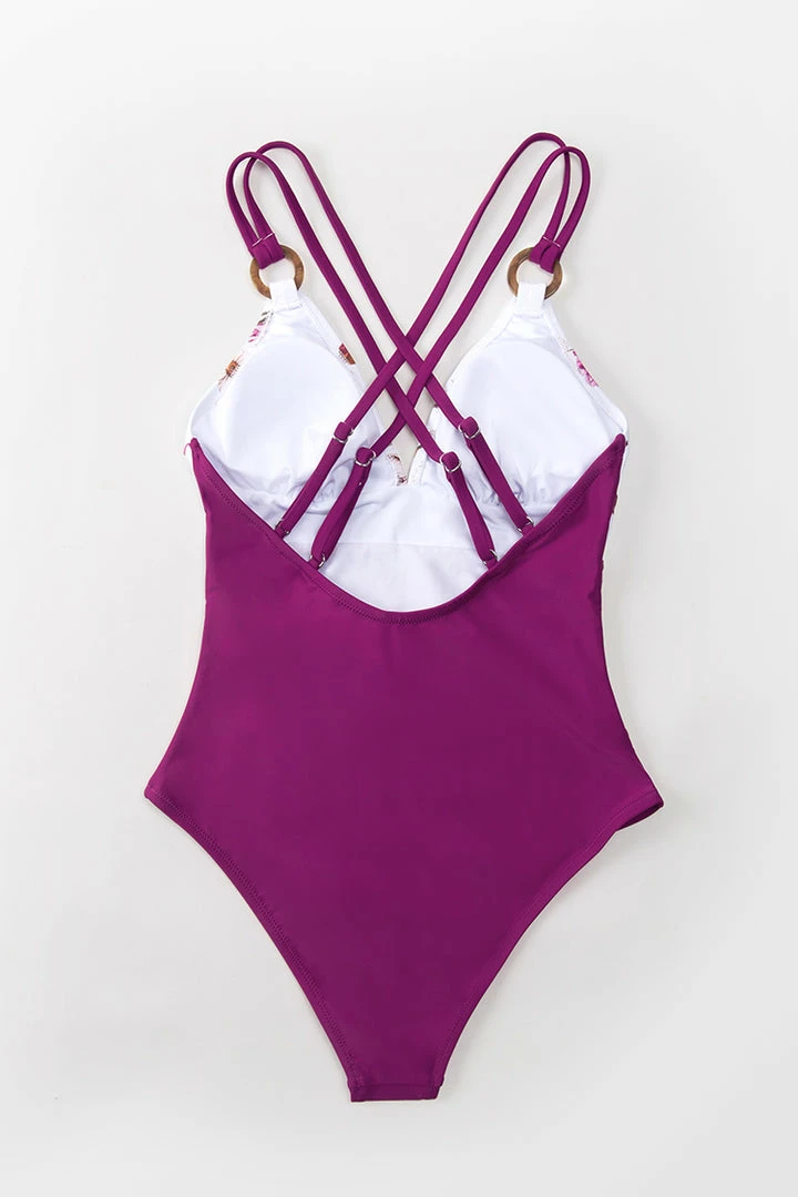 Deals ๐ฅ CUPSHE Romantic Floral O-Ring Tummy Control One Piece ๐ฉฑ Swimsuit ๐ 9 CUPSHE Romantic Floral O-Ring Tummy Control One Piece Swimsuit