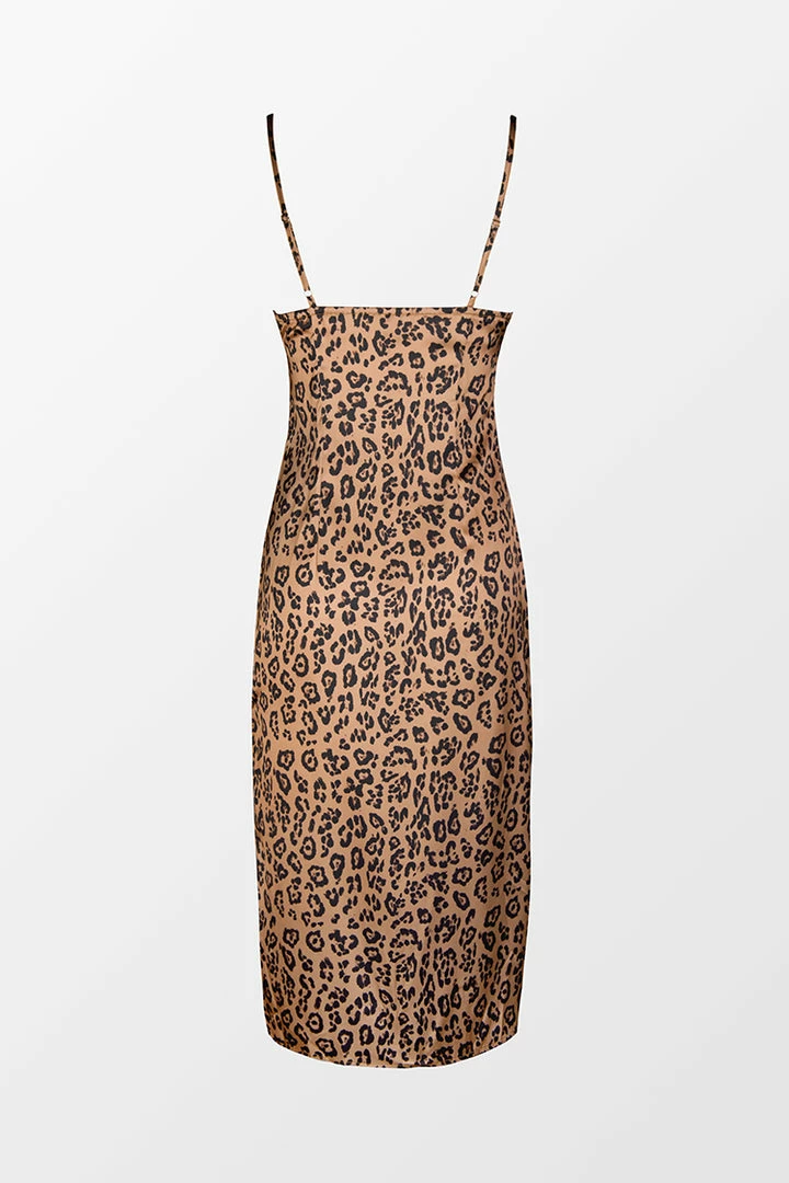 Buy โญ CUPSHE Spotlight Leopard Print Satin Midi ๐ Dress ๐ 9 CUPSHE Spotlight Leopard Print Satin Midi Dress