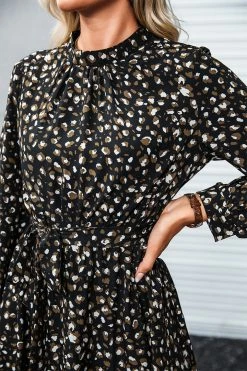 CUPSHE Clothing Northern Lights Speckled A-Line Midi Dress