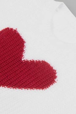 CUPSHE Clothing Starlight Toddler Girls Heart Graphic Sweater