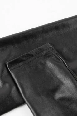 CUPSHE Clothing Holidaze Faux Leather High Waist Leggings