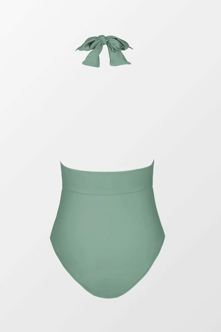 Best reviews of ๐ CUPSHE Plunging Halter Shirred Green One Piece ๐ฉฑ Swimsuit One Pieces โค๏ธ 9 CUPSHE Plunging Halter Shirred Green One Piece Swimsuit One Pieces