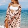 CUPSHE Wildside Leopard Beach Blanket Beach Accessories