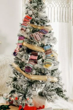 CUPSHE Dear Santa Fair Isle Sock Set - 3 Pack Clothing