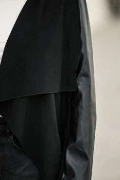 CUPSHE Bobbie Drape Front Coat