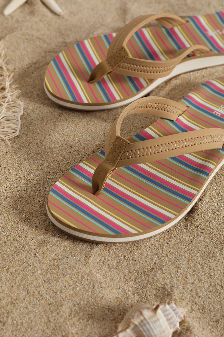 Cheapest ๐ CUPSHE Beach Accessories Baker Beach Stripe Flat ๐ฉด Sandals ๐งจ 4 CUPSHE Beach Accessories Baker Beach Stripe Flat Sandals
