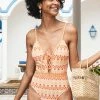CUPSHE One Pieces Stefanie Geo Print Lace-up One Piece Swimsuit