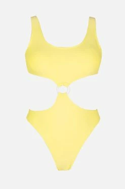 CUPSHE Summer Glow Up O-Ring Cutout Monokini Swimsuit
