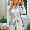 CUPSHE Dresses Best Sellers Savanna Long Sleeve Button Shirt Dress