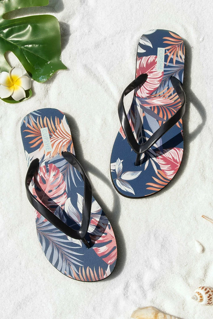 Wholesale โจ CUPSHE Beach Accessories Getaway Tropical Flip Flops ๐ 3 CUPSHE Beach Accessories Getaway Tropical Flip Flops