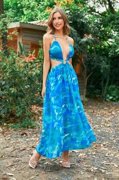 CUPSHE Vestrahorn Backless Tie A-Shape Dress Dresses Best Sellers