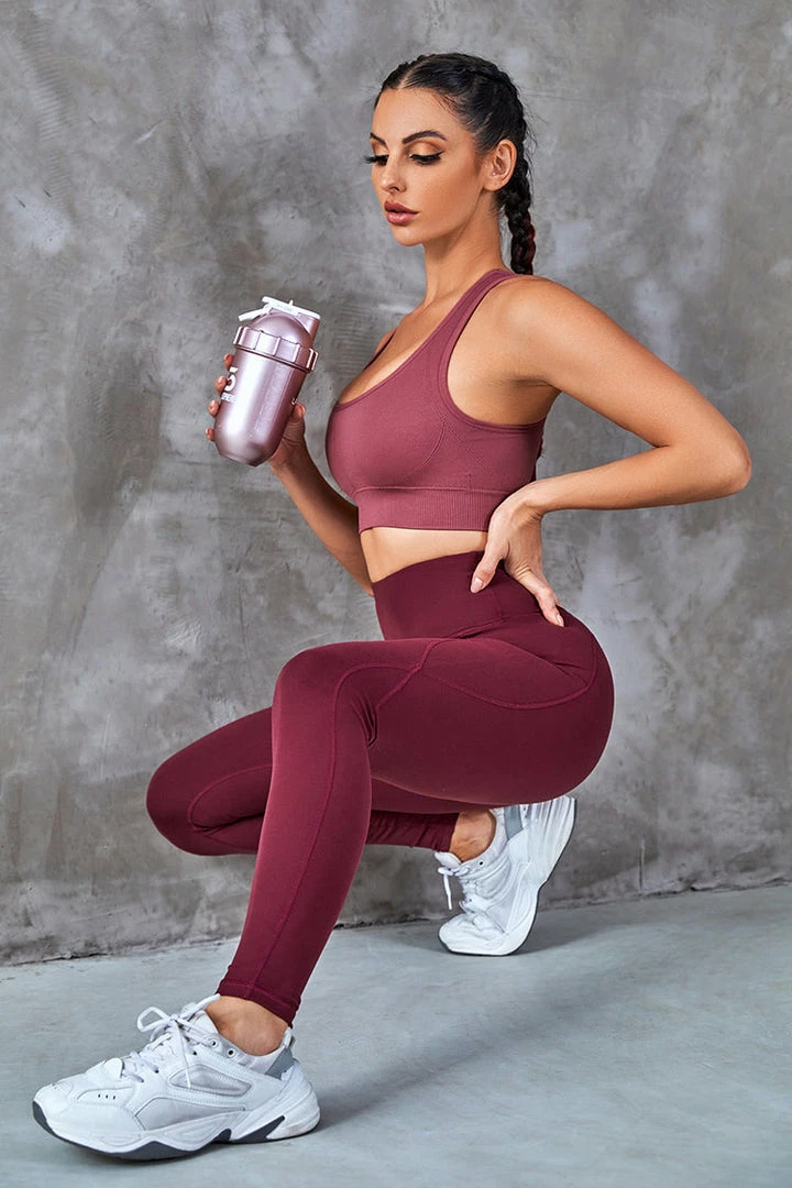 New โค๏ธ CUPSHE Finn Red Slim Fit Leggings Clothing ๐งจ 7 CUPSHE Finn Red Slim Fit Leggings Clothing