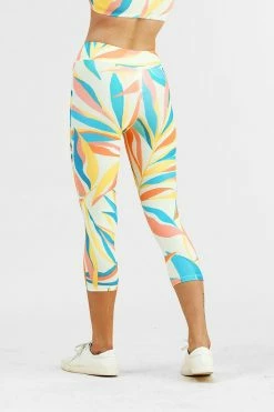CUPSHE Amantea Abstract Print Leggings Clothing