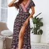 Cheap ๐ CUPSHE Kora Lace Up Ruffle Maxi A-shape ๐ Dress ๐ 2 CUPSHE Kora Lace Up Ruffle Maxi A-shape Dress
